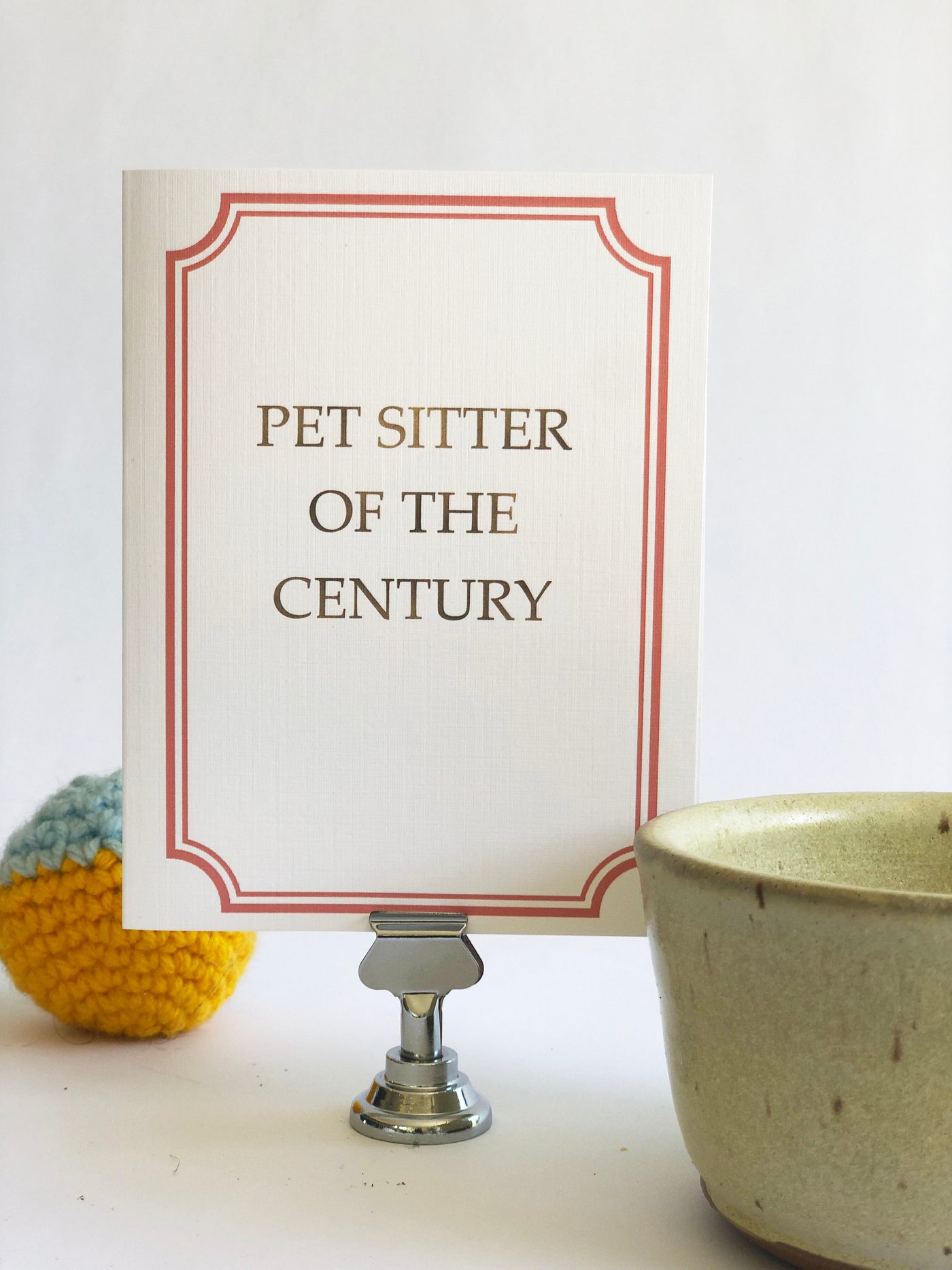 Pet Sitter of the Century